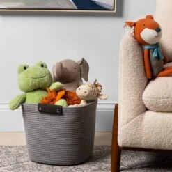 IRIS 23 13" Decorative Coiled Rope Basket - Brightroom™