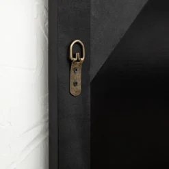 24" X 30" Wood And Brass Wall Mirror Blue - Opalhouse™ Designed With Jungalow™ -IRIS GUEST 12ef76de 299e 48c9 93e5 893293665e16