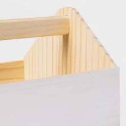 Kids' Wood House Caddy White - Pillowfort™ -IRIS GUEST 21cf5770 41b7 4c23 83ff 23276780085e