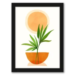 Modern Tropical Greenery By Modern Tropical - Modern Botanical 8 Piece Black Framed Art Set - Americanflat -IRIS GUEST 4d28b8e5 c3b9 47a5 b160 8f173dcd1880