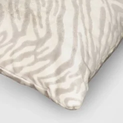 Velvet Jacquard Zebra Lumbar Throw Pillow - Threshold™ -IRIS GUEST 4e0909c6 5960 4917 9d53 b5ab55a3111d