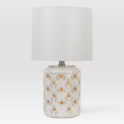 Diamond Cutout Table Lamp With Lit Base - Opalhouse™ -IRIS GUEST 60da54ce 0527 407f a2b6 270a9b9bd46a