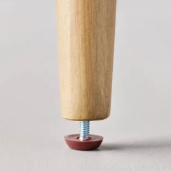 Boucle Upholstered Wood Ottoman - Hearth & Hand™ With Magnolia -IRIS GUEST 61690fdc 5ac8 4a4c 958d caaad1ebfe58