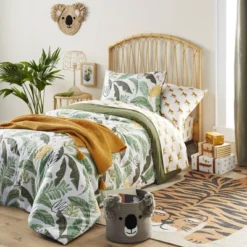 Twin Rattan Kids' Bed Natural - Pillowfort™ -IRIS GUEST 64ab9aeb 410c 4a12 9a31 ee15f315b726