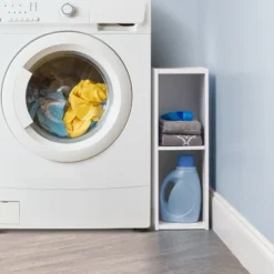 IRIS 49 IRIS USA 2 Tire Space Saving Cube Organizer With Height Adjustable Shelf