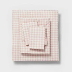 Dash Stripe Printed Microfiber Reversible Comforter & Sheets Set Ivory/Light Pink - Room Essentials™ -IRIS GUEST 68507cf3 a2b7 4bb8 a854 2dce462677a4