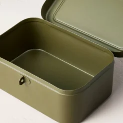 Decorative Metal Storage Box Green - Hearth & Hand™ With Magnolia -IRIS GUEST 6c8a1d2d 7e37 4382 b7e9 163b6e9e840c