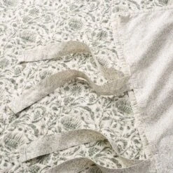 Decorative Border Cotton Slub Print Quilt Sham Light Teal Green – Threshold™ Designed With Studio McGee -IRIS GUEST 7da2310f 9a9a 4922 940b 19621706c56e