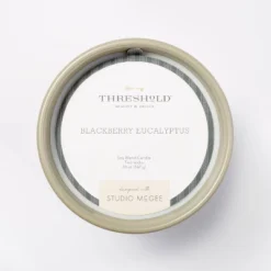 20oz Ceramic Blackberry Eucalyptus Candle Green - Threshold™ Designed With Studio McGee -IRIS GUEST 870ce181 98d9 4be6 a455 6aadadca64e1