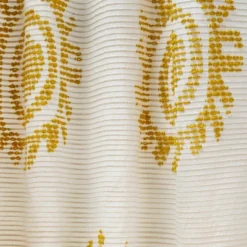 1pc 50"x84" Light Filtering Jacquard Curtain Panel Gold - Opalhouse™ Designed With Jungalow™ 5 1pc 50"x84" Light Filtering Jacquard Curtain Panel Gold - Opalhouse™ Designed With Jungalow™ -IRIS GUEST 914fca59 4940 4a38 977a d369d522b944