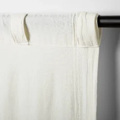 Tonal Texture Curtain Panel Sour Cream - Hearth & Hand™ With Magnolia 9 Tonal Texture Curtain Panel Sour Cream - Hearth & Hand™ With Magnolia -IRIS GUEST a3759400 9398 4b46 97a0 2fba23657e88