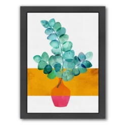 Modern Tropical Greenery By Modern Tropical - Modern Botanical 8 Piece Black Framed Art Set - Americanflat -IRIS GUEST b1fed660 9b20 4406 8f29 80f7f7a51283