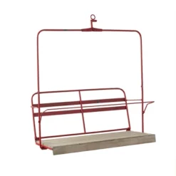 Sullivans Ski Lift Hanging Display 33"H Red -IRIS GUEST b9a90f71 a539 4d83 afcd 81f5854a7177