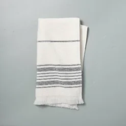 Multistripe Bath Towels Cream/Gray - Hearth & Hand™ With Magnolia -IRIS GUEST ba4e5222 dc1b 4345 bf85 1d089c37f51b