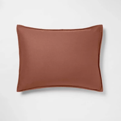 Space Dyed Cotton Linen Sham - Threshold™ 4 Space Dyed Cotton Linen Sham - Threshold™ - Image 4