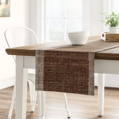Ramie Table Runner - Threshold™ 1 Ramie Table Runner - Threshold™
