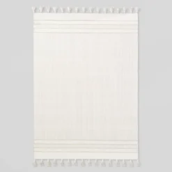 Texture Border Stripe Rug Cream/Silver Gray - Hearth & Hand™ With Magnolia -IRIS GUEST cf0cedf2 0691 4a09 aff5 bb4da7ae4262