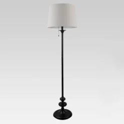 Londonberry Stick Floor Lamp Black - Threshold™ -IRIS GUEST cf25e812 d87e 4498 a69d b76bd7c39265