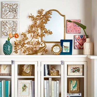 4" X 4" Cast Sunburst Frame Gold - Opalhouse™ 2 4" X 4" Cast Sunburst Frame Gold - Opalhouse™ - Image 2