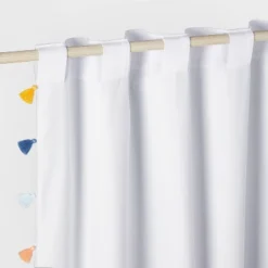 Blackout Tassel Kids' Curtain Panel - Pillowfort™ -IRIS GUEST df42770e 3e85 4ead ba17 c3399576a7df