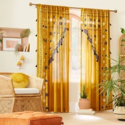 IRIS 15 Pierced Drum Curtain Rod Brass - Opalhouse™ Designed With Jungalow™