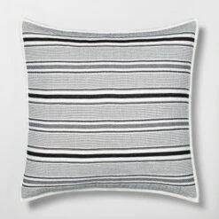 Textured Stripe Pillow Sham Dark Gray/Cream - Hearth & Hand With Magnolia 9 Textured Stripe Pillow Sham Dark Gray/Cream - Hearth & Hand With Magnolia -IRIS GUEST e5d23bbb adcc 4d87 a960 dc48647436f7