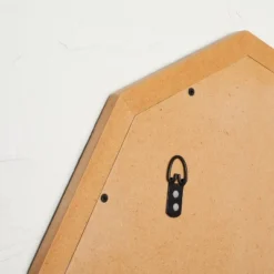 18" X 24" Wood Resin Decorative Wall Mirror Brown - Opalhouse™ Designed With Jungalow™ -IRIS GUEST eb9895e8 75da 4096 9cc9 b4fda56465b3