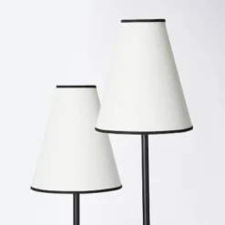 2-Head Floor Lamp With Trimmed Shade Black (Includes LED Light Bulb) - Threshold™ Designed With Studio McGee -IRIS GUEST f035995d f7b3 4db1 a0dd 1617e77b28a8