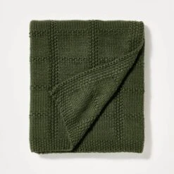 Grid Knit Throw Blanket - Threshold™ Designed With Studio McGee -IRIS GUEST f215dc3f 44a0 4c1b 9ed3 f6fe35bcd634