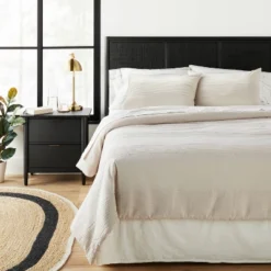 Slub Center Stripe Comforter Set - Hearth & Hand™ With Magnolia -IRIS GUEST f2667ca1 8c6b 4952 ac47 8de55103570d