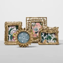 4" X 4" Cast Sunburst Frame Gold - Opalhouse™ 5 4" X 4" Cast Sunburst Frame Gold - Opalhouse™ -IRIS GUEST fd37b239 5c24 4dd7 9ffd e03c865a7260