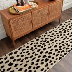Daffodil Leopard Print Woven Rug - Threshold™ -IRIS GUEST fd7ce3b6 e6f3 40a7 83d7 ec02ffd3ec0b