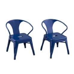 Set Of 2 Harper & Hudson Kids' Metal Activity Chairs - ACEssentials -IRIS GUEST ff4844fb e03d 4aa1 94f6 485067da8522